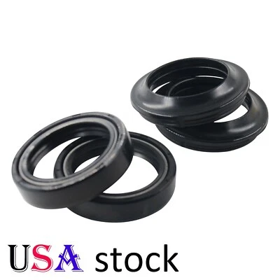 美国叉防尘油密封套件适用于 SUZUKI VS750GL VS600GL VS800GL INTRUDER S50 — 第 1/4 张图片