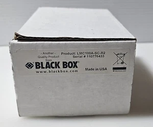 Black Box LMC100A-SC-R2 Flex Point Fast Internet Media Converter Brand New - Picture 1 of 4