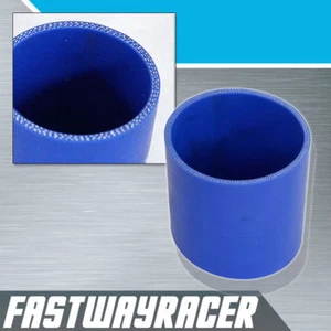 Universal Blue 3.0'' 3-Ply Straight Silicone Hose Turbo Intercooler Coupler 3 In - Picture 1 of 1