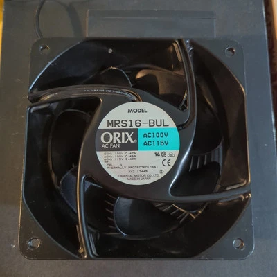 Вентилятор переменного тока MRS16-BUL Oriental Motor ORIX -100 В 110 В 115 В - вентилятор охлаждения протестирован - Изображение 1 из 3