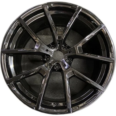 Roda traseira BMW toda preta M850i 840i fabricante de equipamento original 20” 2021-2024 aro original 86428C - Imagem 1 de 4