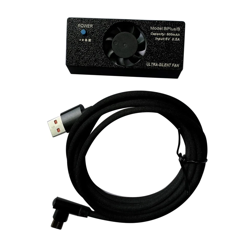 Ventilador de refrigeración de 7 aspas radiador de calor enfriador súper silencioso para A7M3 A6400 A6000 A7III Foto 1 de 4