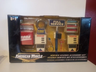 ERTL American Muscle Service Station Accessory Set 1:18 Scale #32172 New 2002 - Image 1 of 4