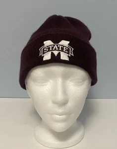 Gorro de los Bulldogs del Estado de Mississippi Gorro Cautivador Prendas para la Cabeza Marca Gorra - Imagen 1 de 7