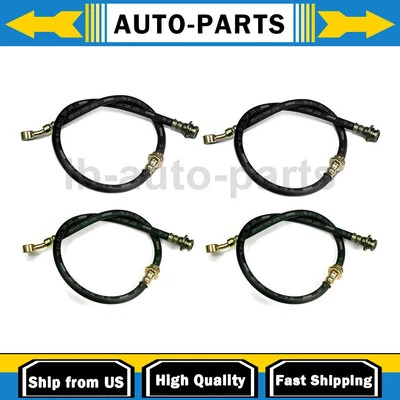 4 piezas centradas en manguera de línea de freno delantero trasero para Chevrolet Bel Air 1953-1954 Foto 1 de 4
