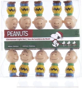 Peanuts - UL 10-Light LED Charlie Brown Light Set by Kurt Adler Inc. - Bild 1 von 5