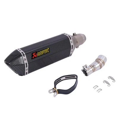 Silenciador basculante tubo de escape de enlace medio para Kawasaki Ninja250 300 2012-2016Z250 Z300 Foto 1 de 4