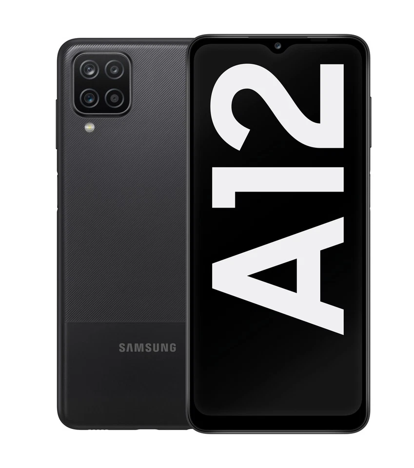 Samsung Galaxy A12 A127F 64 GB Black Dual SIM "gut" - Bild 1 von 1