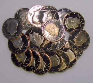 MIXED DATES  Proof Kennedy Dollar 20 Coin Roll CS - Picture 1 of 3