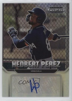 2022 Panini Prizm Draft Picks Auto Hedbert Perez #AU-HP Auto - Image 1 of 2