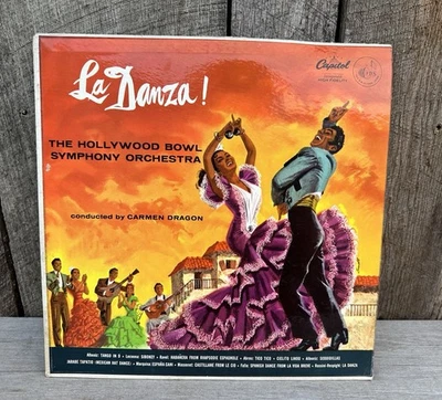 Пластинка долгоиграющая Carmen Dragon & The Hollywood Bowl "La Danza" 1959 - Capital P8314 моно  - Изображение 1 из 4