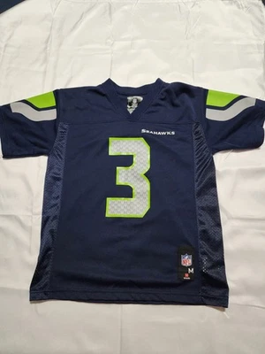 Camiseta deportiva juvenil M 10-12 vintage Russel Wilson Seattle Seahawks #3 Foto 1 de 4