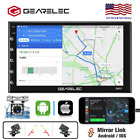 7" Android 11 Car Stereo Radio GPS Navi WIFI BT Touch Screen Double 2Din +Camera