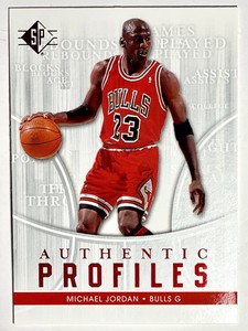 2008/09 Michael Jordan Upper Deck SP Authentic Profiles AP-10 Chicago Bulls