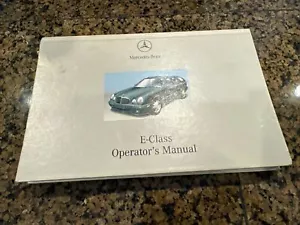 2000-02 Mercedes-Benz W210 E320 Station Wagon Touring Owner’s Manual Book - Picture 1 of 14