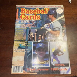 Baseball Cards Magazine April 1987 - Mattingly Cover MIT 1983 Rookie CARDS RARE - Bild 1 von 11