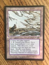 Thawing Glaciers MTG Alliances MP Commander Land