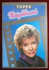 NEIGHBOURS - Series #1 Card #05 - Anne Haddy / Helen Daniels - TOPPS 1988