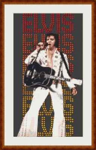 Elvis Presley Cross Stitch Kit - Picture 1 of 2