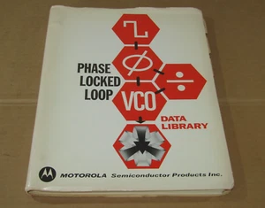 Phased Locked Loop Data Library Book Motorola Semiconductor 1973 - Picture 1 of 6