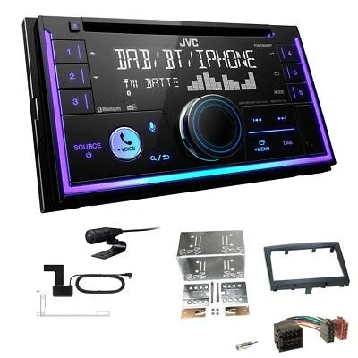 JVC KW-DB95BT Autoradio Bluetooth DAB+ für Porsche Boxster Facelift 2009-2014 - Bild 1 von 4