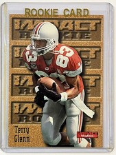 1996 Skybox Impact Terry Glenn Card #163 Rookie RC NM/Mint