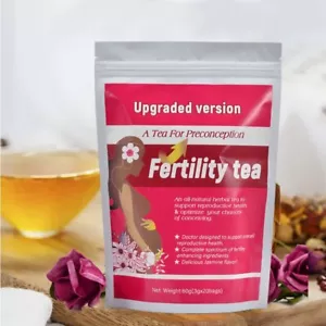 20 Pcs Natural Female Fertility Supplements for Women Conception Herbal Tea - Picture 1 of 7