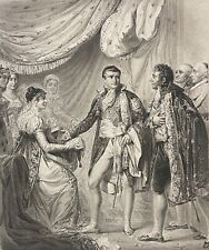 Birth Of King of Rome 1811 Son Of Napoleon Bonaparte Empire France C 1840