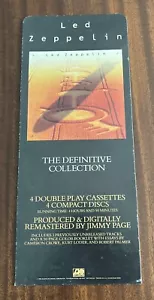 LED ZEPPELIN LA COLECCIÓN DEFINITIVA ULTRA RARO promo cartón bin card 1990 - Imagen 1 de 6