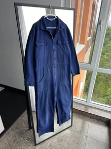 Vintage Sanfor 70s French Workwear Sun Faded Tracksuit Jumpsuit Overall Jacke - Bild 1 von 15