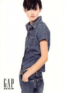 Postkarte ADV: Gap Denim Anzeige, 1990er 4x6, unverpostet - Bild 1 von 2