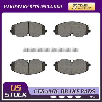 Juego de pastillas de freno delanteras de cerámica para Volkswagen Atlas/Atlas Cross Sport 2018-2025 Foto 1 de 4