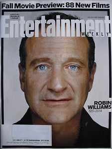 ROBIN WILLIAMS 1951-2014 August 22, 2014 Entertainment Weekly - Picture 1 of 1