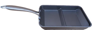 Nordic Ware Rolled Omelette Pan Divided Non Stick Skillet Made In USA - Picture 1 of 7