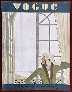 Vogue Magazine ~ September 15, 1930 ~ Mourgue Steichen Lee Miller Meserole Patou - Imagen 1 de 11