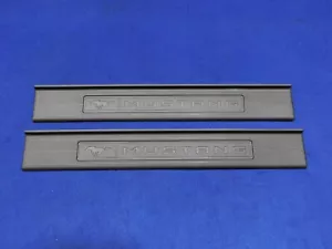 15 16 17 18 Ford Mustang OEM GT Scuff Sill Plate Pair Plates New Take Outs X95 - Picture 1 of 9