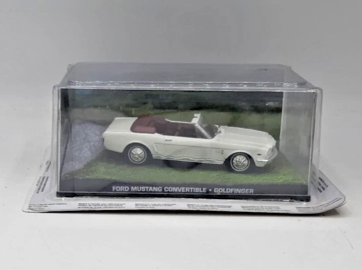 Eaglemoss 007 Movie Car Ford Mustang Convert 007 Goldfinger BOX no allegato Gd44 - Immagine 1 di 1