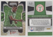 2018 Panini Prizm World Cup Black and Gold Wave Prizm Kelechi Iheanacho #141