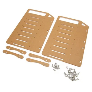 DIY Desktop Acrylic Hard Disk Holder: Multi-Layer 3.5in Drives Fit - Picture 1 of 10