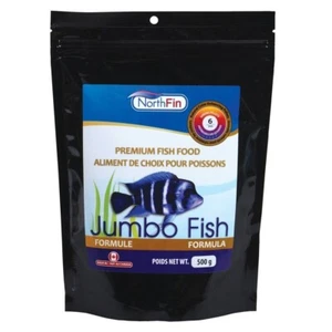 NorthFin Jumbo Formula 6mm Pellets 500g Carnivore Omnivore Premium Fish Food - Picture 1 of 1