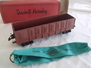 ech. 0 - HORNBY - WAGON TRAVAUX PUBLICS avec BACHE AMOVIBLE en boite - Bild 1 von 5
