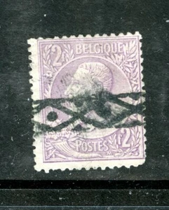 BELGIA 59, 1886-91 REY LEOPOLDO II, USADO (BEL379) - Imagen 1 de 1