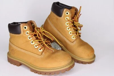 Timberland Premium 6 pulgadas marrón trigo 012809M niño pequeño 9,5 Foto 1 de 4