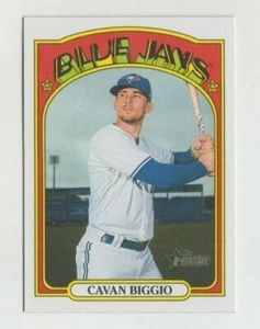 Cavan Biggio 2021 TOPPS HERITAGE HIGH # MISSING CARD #216 TORONTO BLUE JAYS - Picture 1 of 2