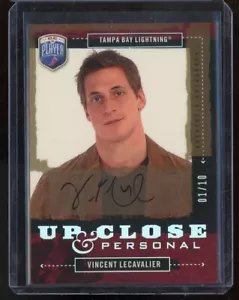 2006-07 Be A Player Up Close and Personal Autographs Vincent Lecavalier 1/10 - Picture 1 of 2