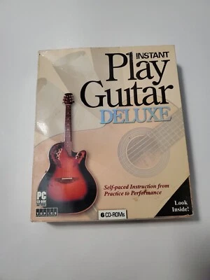 Instant Play Guitar Deluxe PC CD-ROM SOFTWARE... - Image 1 of 4