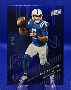 2024 Panini The National Anthony Richardson Blue Foil 25/50 Indianapolis Colts - Picture 1 of 2