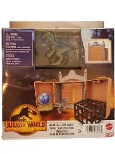 Jurassic World Micro Colección Juego Cofre Juguete ¡NUEVO Y SELLADO! - Imagen 1 de 2