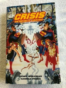 Crisis on Infinite Earths HC Deluxe Edition #1-1ST 2015 DC NM 9.4 - Picture 1 of 5