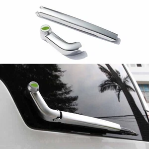 2X Rear Window Rain Wiper Cover For Land Rover Discovery 4 2010-2016 Trim Silver - Picture 1 of 9